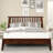 Kaylin Premium Solid Wood Platform Bed Frame with Headboard – 800 lb Capacity, No Box Spring Needed, Fits All Mattresses-73296058-73296057