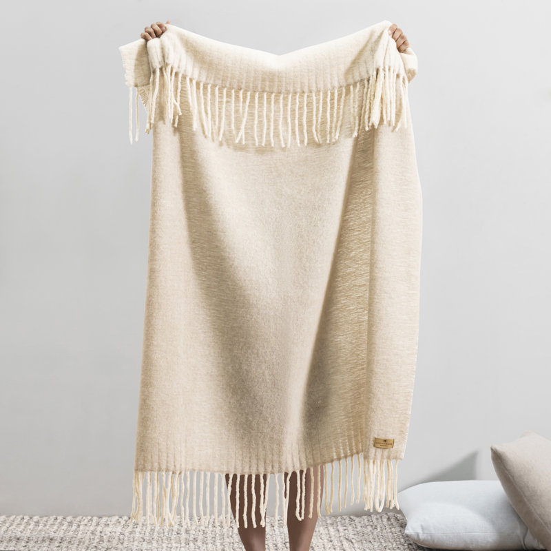 Andes Throw, Truffle