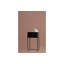 Zola 40cm W Metal Bedside Table