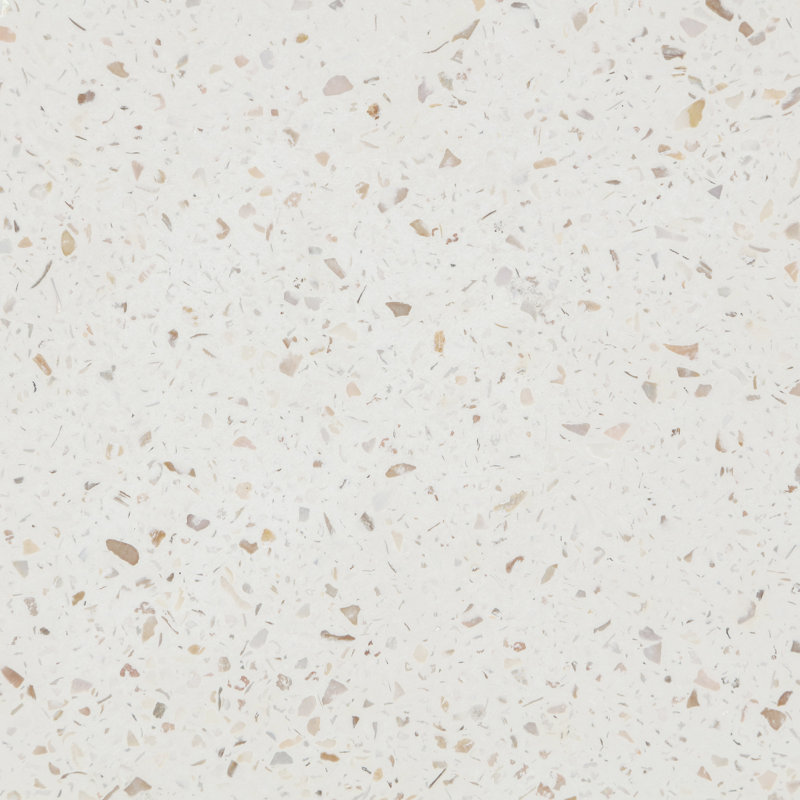 Table basse Fiore, Terrazzo ivoire
