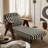 Upholstered Accent Armchair Futon Chair Sofa Bed With Solid Wood Frame（Set Of 2）-928571395