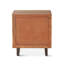 Table de chevet Glenwood en acacia fumé