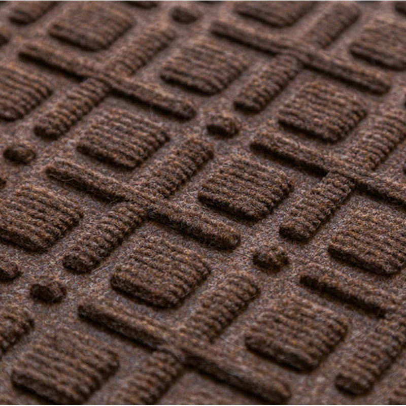 Lattice Geometric Outdoor Doormat