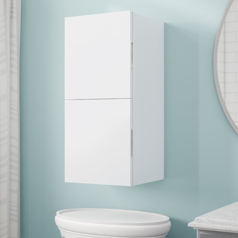 Royetta Linen Cabinet, Gloss White