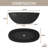 Monaco 65'' x 30'' Solid Surface Stone Freestanding Soaking Bathtub-88310696