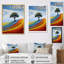 Paysage symphonique chromatique I - reproduction sur toile-286117405-286117407
