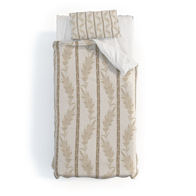 Schatzi Brown Celine Emma leaf vine Duvet Cover Set