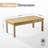 Patio Light Brown Wood Table