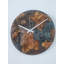 16 po de diamètre, horloge murale en résine, horloge murale, horloge murale en bois, décoration murale, horloge murale en bois, grande horloge murale