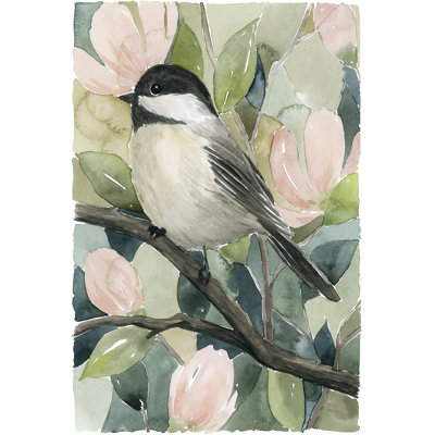 Veiled Aviary II by Grace Popp - Wrapped Canvas Painting