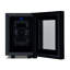 6 Bottle and 6 can Single Zone Freestanding Wine Refrigerator
