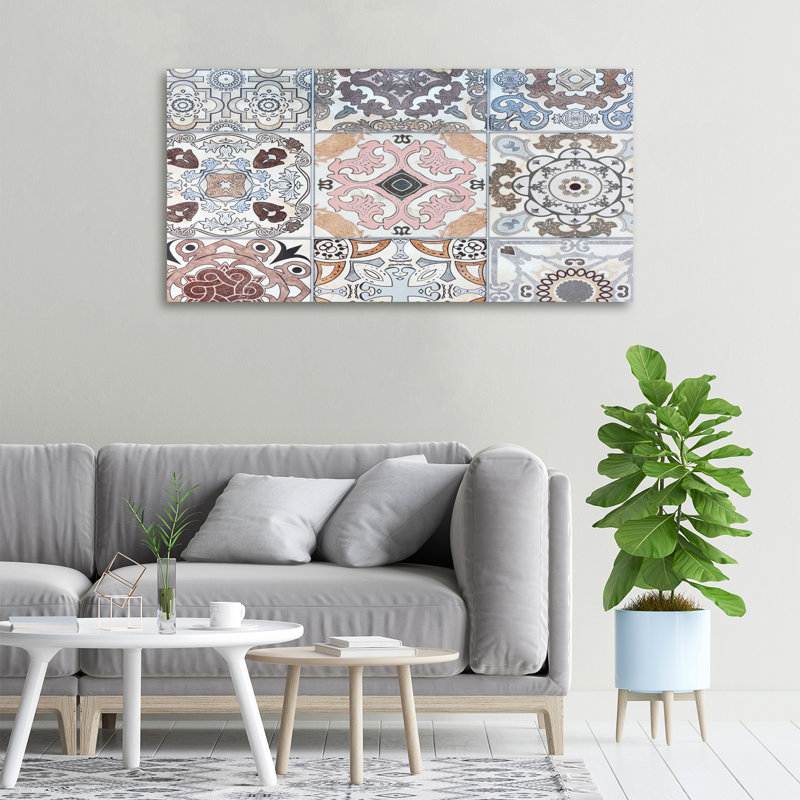 Ceramic Tiles - No Frame Print on Canvas