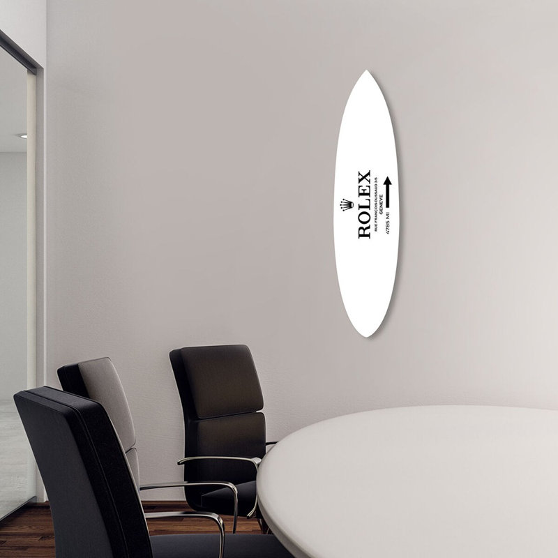 Watch Collector Road Sign Decorative Acrylic Surfboard by Oliver Gal