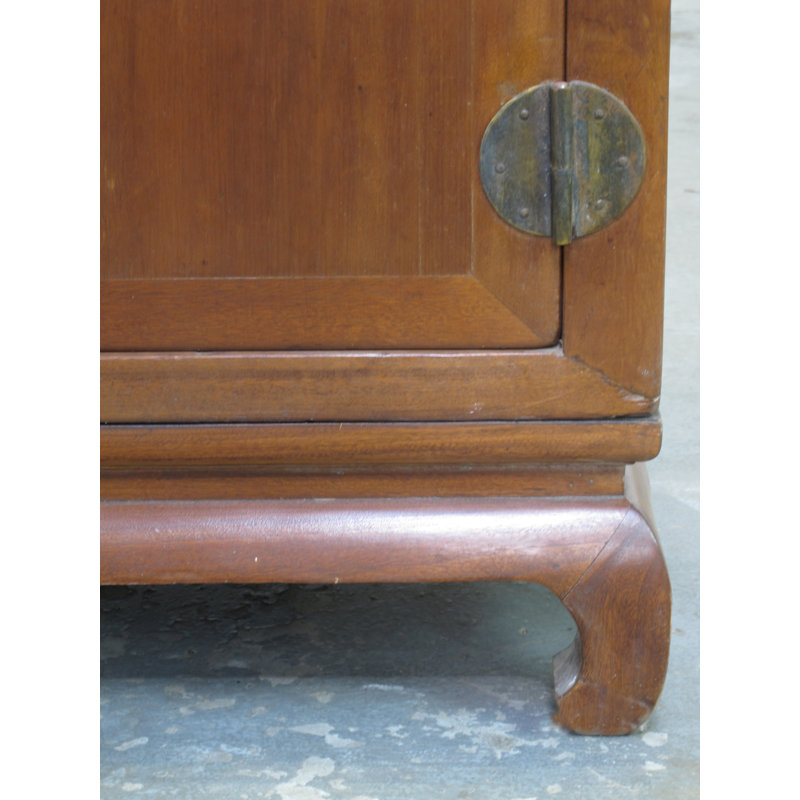 Media Cabinet with Hooded Stand
