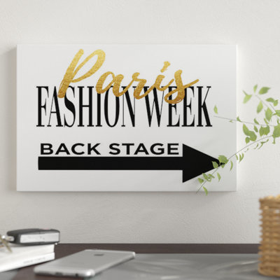 " Fashion Week Paris Gold " by Amanda Greenwood