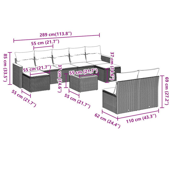 Dimensions du produit