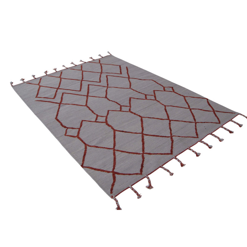 Trumbull Geometric Hand Woven Area Rug, Rectangle 200 x 290cm