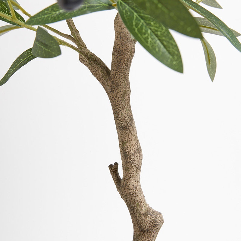 TREE OLIVE TOPIARY POT 34IN