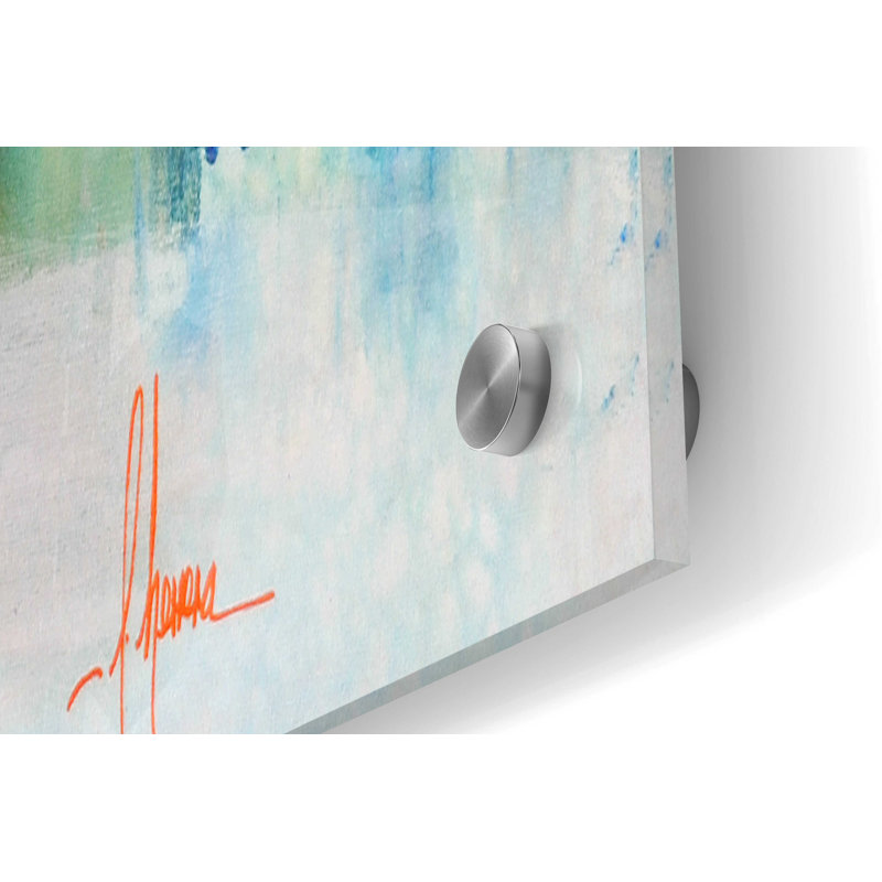 "Aqua Azul" par Leticia Herrera, H 24 po x l 48 po