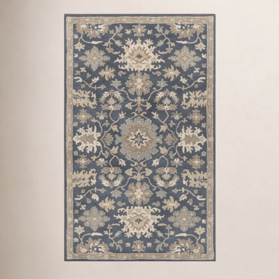 Arden Hand-Tufted Wool Floral Rug