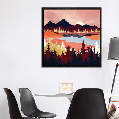 Grapefruit Sky 1 Piece Wall Art on Canvas