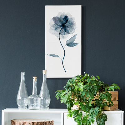 " Indigo Floral I "