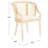 Totten 17.3'' H Cotton Upholstered Armchair-987712991
