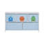 Kids Dinosaur 5 Drawer Storage Chest