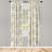 English Garden Floral Semi-Sheer Rod Pocket Curtain Panels-514189449