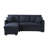 Convertible Sleeper Sectional with Riversible Chaise with USB and Side Pockets-874589729-874589735