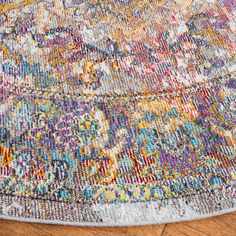 Sanor Performance Oriental Rug, Round 7'