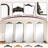 Ornately Carved Square Domed Mirror-775600068-775600070