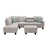 Light Grey Faux Leather
