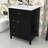 Bathroom Vanity with Sink, 4 Drawers and Adjustable Shelf-898242664