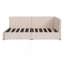 Lit de jour en tissu d'ameublement (beige)-1627320757
