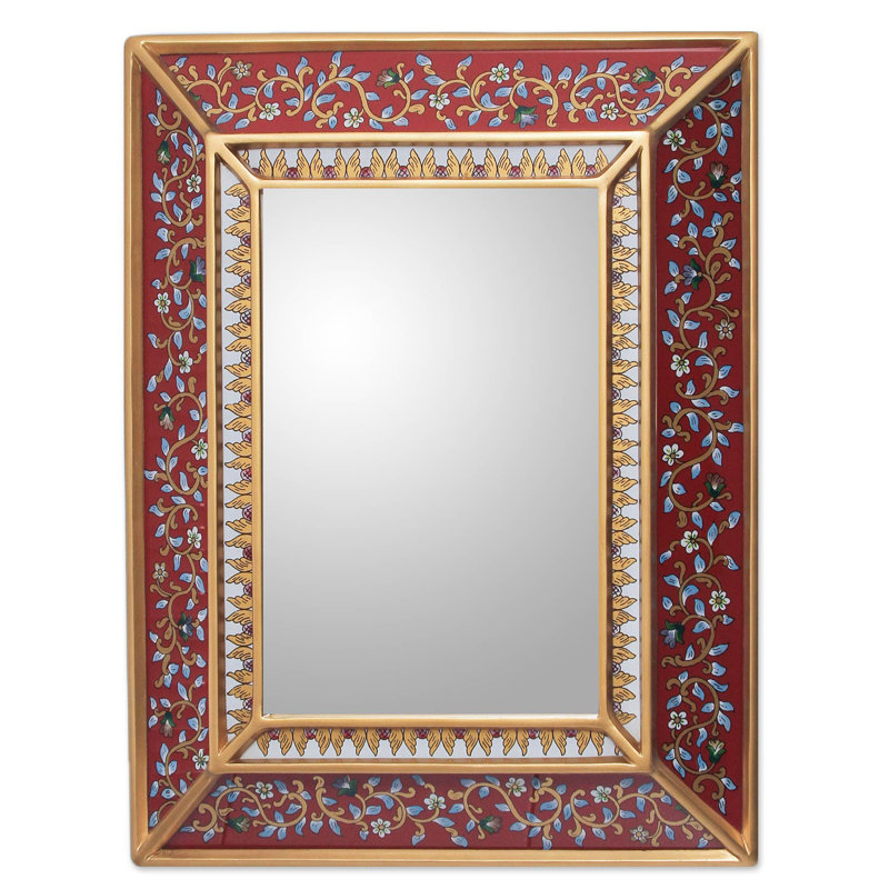 Wilda Solid Wood Flat Mirror