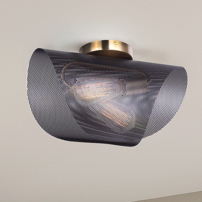 Currelly Metal Mesh Flush Mount