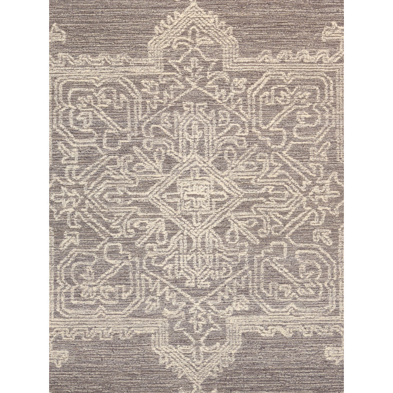 Modern Gray/Ivory Area Rug
