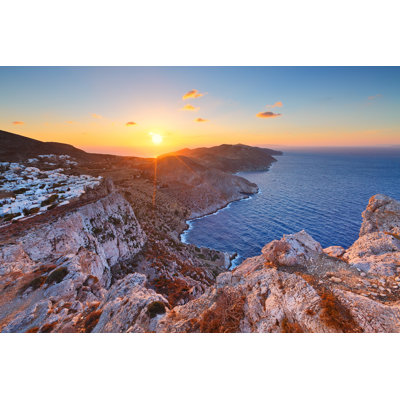 Folegandros - Photographie sur toile tendue