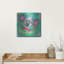 Red Barrel Studio® «Irresistible Animals 14» par Hello Angel, art mural en métal-1942042646
