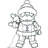 Santa Claus Lighted Sign