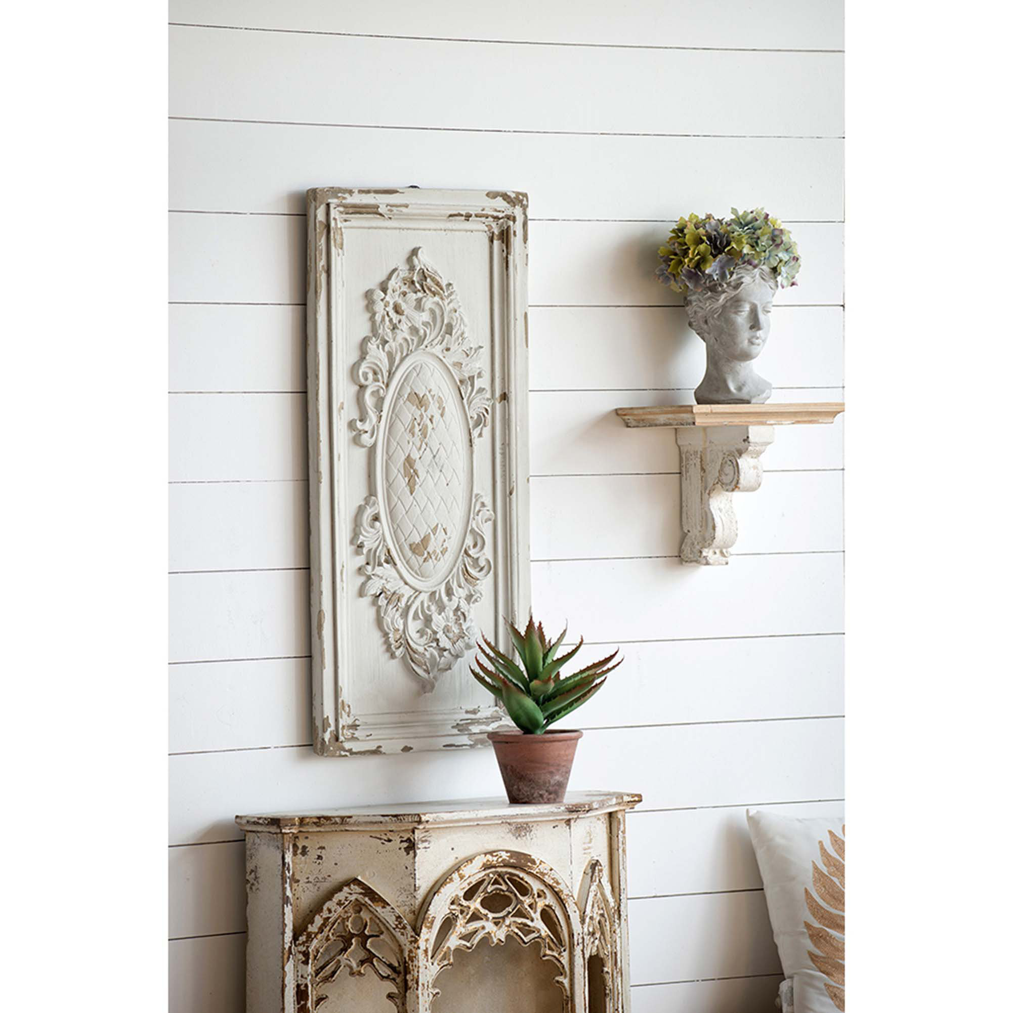One Allium Way® Large Wall Art Panel, Rectangle Wall Sculpture, Wall ...