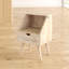 Rousseau 40cm W Solid Wood Bedside Table