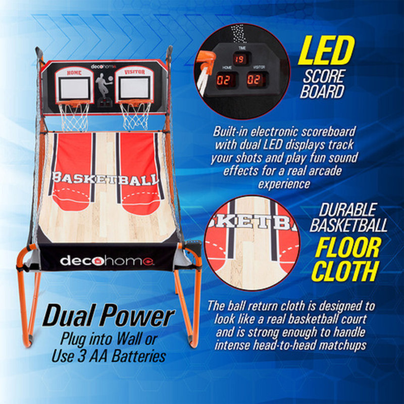 Deco Home Basketball Arcade Game
