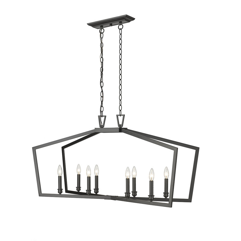 8 - Light Dimmable Kitchen Island Chandelier
