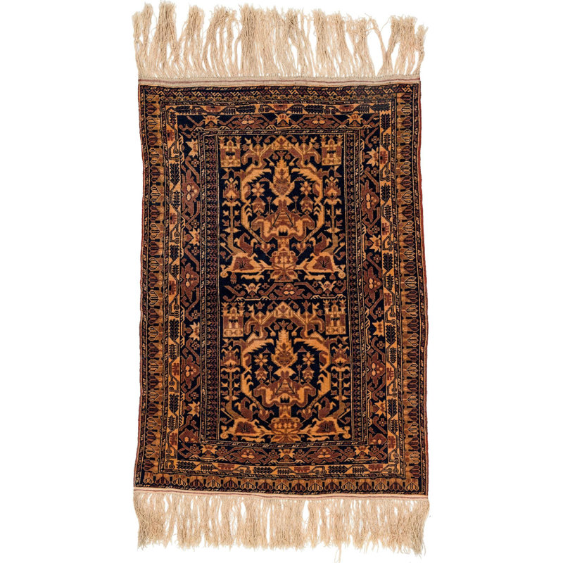 Tapis bleu marine Oliveri