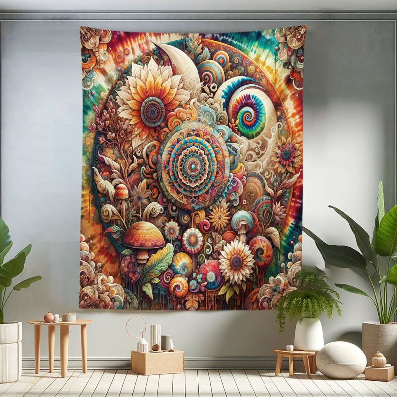 Microfiber Tapestry, 88" H x 68" W