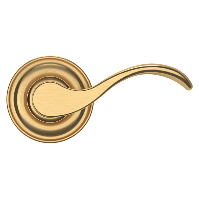 Door Lever with Round Rosette Multipack
