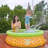 Inflatable Pineapple Kiddie Swimming Pool - 5'