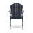 Outdoor Weather Resistant Acacia Wood Adirondack Dining Chairs (Set Of 2)-778456071